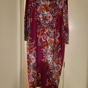 Bob Mackie Floral Print Women's Dress